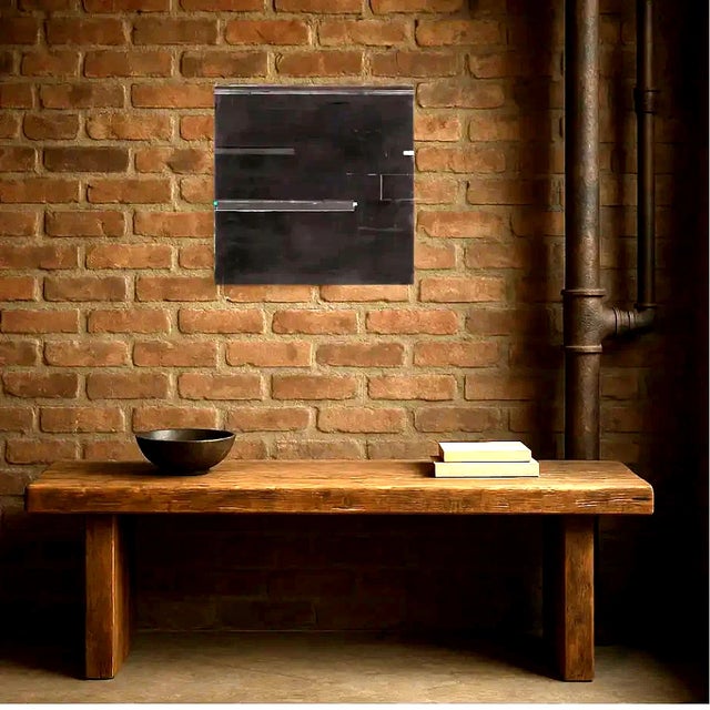 1960s Soreff, HeBlacklen Abstract Composition In For Sale - Image 9 of 9