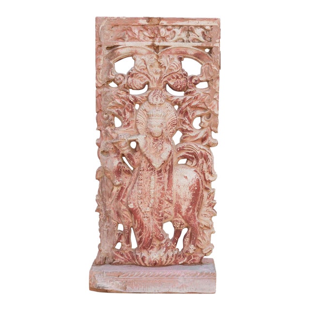 Mid-Century Indian Krishna Statue For Sale