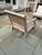 4 Teak Club Chairs With Seat and Back Cushions in Quadrille China Seas Bali Hai in Green For Sale - Image 13 of 14