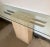 Italian Artedi Travertine Glass Console Table For Sale In Phoenix - Image 6 of 9