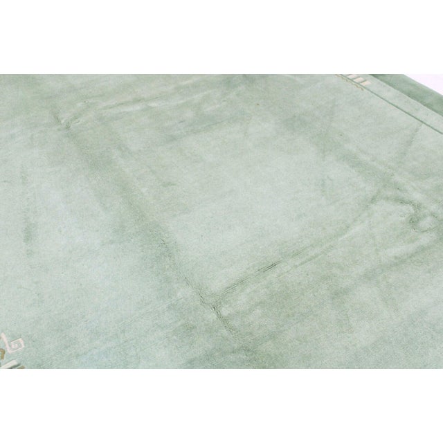 Vintage Nepalese Hand-Knotted Rug For Sale - Image 6 of 7