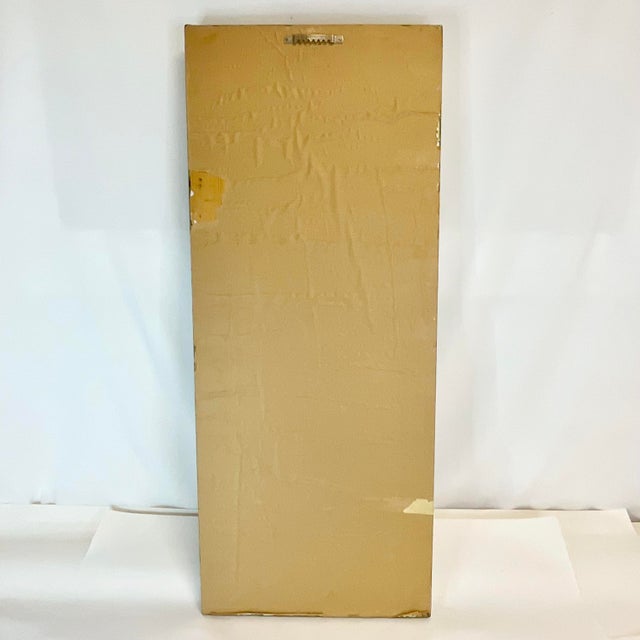 Saffron 1970s Vintage Boho Chic Folk Art Paper Mache’ Flora Tree Wall Sculpture For Sale - Image 8 of 11