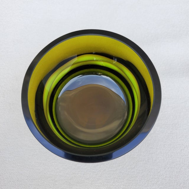 Villeroy & Boch Late 20th Century Villeroy & Boch Jewels Series Glass Bowl For Sale - Image 4 of 12