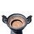 Metal Large Antique Classical Cast Iron Garden Urn With Handles on Base C1900 For Sale - Image 7 of 7