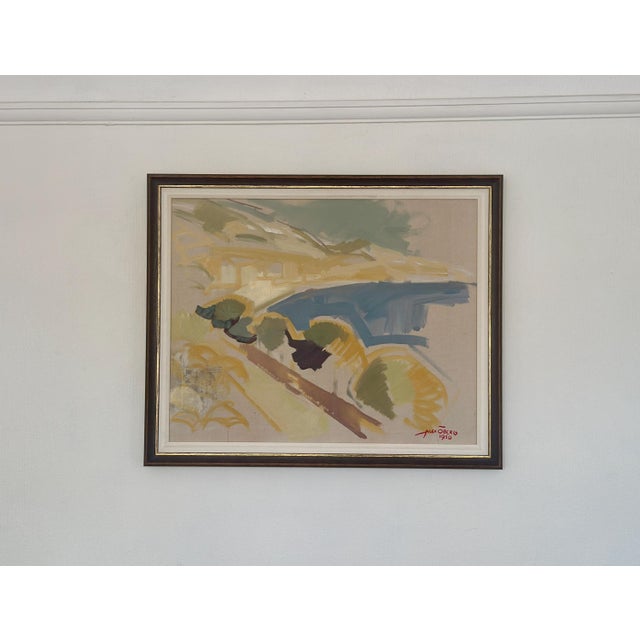 Alex Öberg, Coastal Fragments, 1960s, Oil on Canvas, Framed For Sale - Image 11 of 13