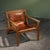 Mid-Century Modern Lace Lounge Chair in Ash and Cognac Leather by Stefan During, Netherlands, 1985 For Sale - Image 3 of 12