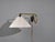 Voss Belysning, Articulating Wall Light, Paintated Brass, Metal, Denmark, 1950s For Sale - Image 4 of 15