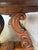 Spanish Colonial Revival Walnut Dining Table With Hand-Carved Scroll For Sale - Image 13 of 17