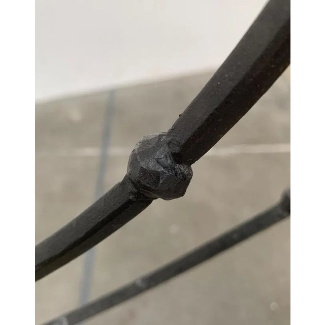 Brutalist Wrought Iron Candleholder For Sale - Image 16 of 18
