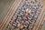Late 19th Century Antique Zabihi Collection Caucasian Perpedil Blue Rug - 3'5" X 5'1" For Sale - Image 16 of 17