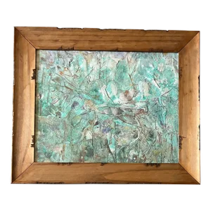 1940’s Original Abstract Expressionist Watercolor Painting