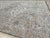 Traditional 6x9 Ivory Blue Distressed Medallion Hand-Knotted Wool Rug For Sale - Image 3 of 3
