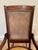 Early 20th Century Vintage Victorian Mahogany and Cane Rocking Chair For Sale - Image 5 of 10