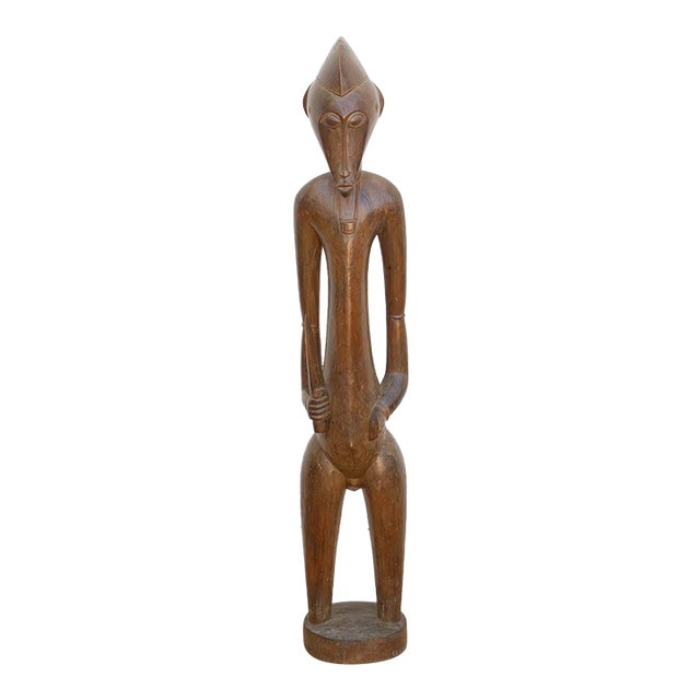 Refined Fang People Male Guardian Figure For Sale