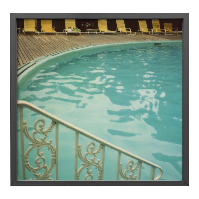 Swimming at the Grand Part 1 by Alicia Bock Print with Black Frame - 20 X 20 For Sale