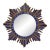 French Sunburst Blue Talosel Wall Mirror by Irena Jaworska, 1960s - 2 Available For Sale