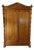 Antique Pitchpin Armoire, 1890s For Sale