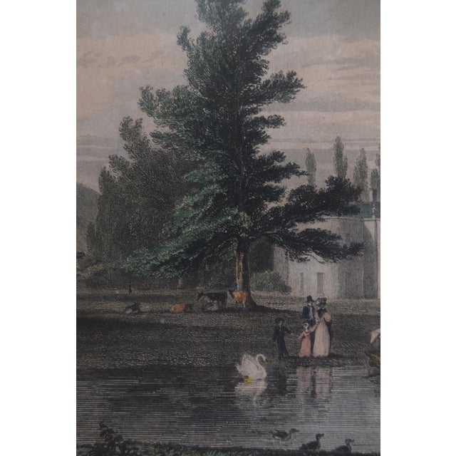 Early 19th Century Antique 1832 Terenure House, Co. Dublin Engraving by George Petrie & J. McGahey For Sale - Image 5 of 8