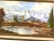 Textile Classic European Alpine Landscape -Oil on Canvas For Sale - Image 7 of 9
