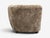 Danish Cabinetmaker, Banana Sofa, Sahara Sheepskin, Beechwood, Denmark, 1940s For Sale - Image 9 of 10