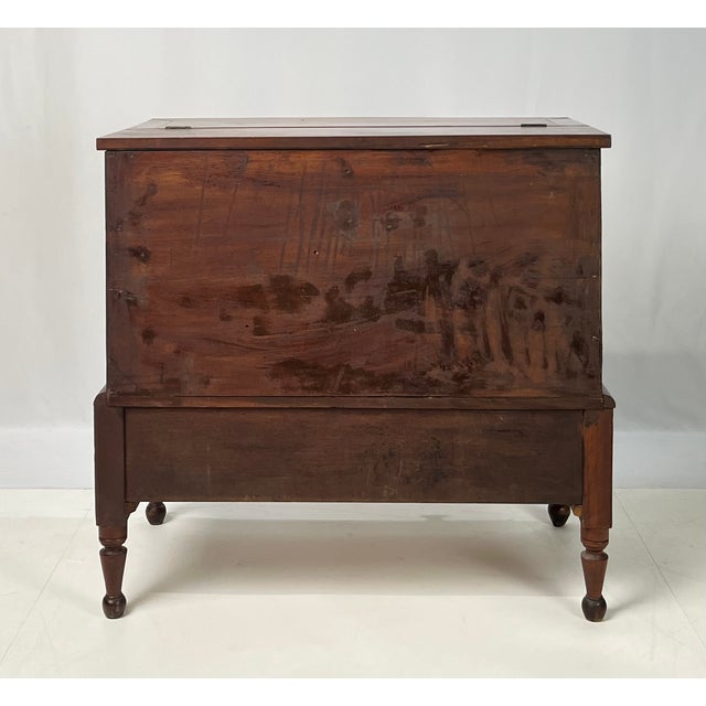 Wood Antique 19th Century Southern Plantation Sugar Chest For Sale - Image 7 of 18