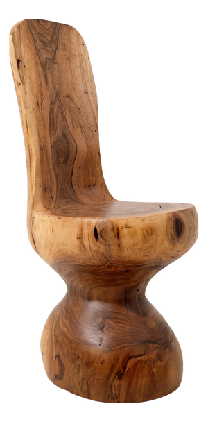 Chair in Walnut Wood by Logniture