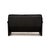 Animal Skin Leather Two Seater Black Bora Sofa from Leolux For Sale - Image 7 of 9