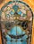 19th Century Victorian Stained Glass Dome Top Window Panel For Sale - Image 10 of 12