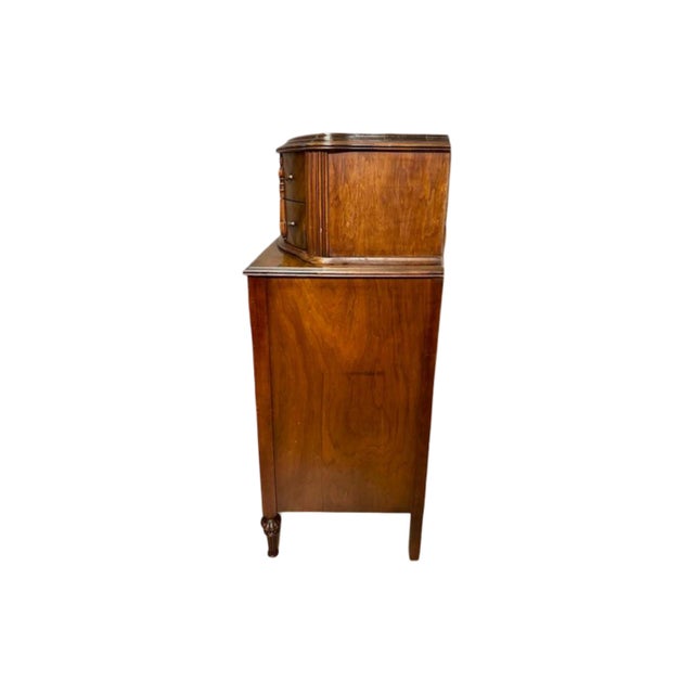 Wood Antique French Empire Style Dresser For Sale - Image 7 of 11