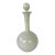 Mid-Century Milk Glass Bath Oil Bottle With Stopper 11.25” For Sale