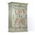 Wood Folk Art Rustic Farmhouse Painted Bridal Cabinet, 1794 For Sale - Image 7 of 14