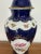 Blue Vintage Wallendorf 1764 Echt Kobalt Cobalt Blue Floral Gold Lidded Vase GDR For Sale - Image 8 of 18