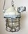 Metal Industrial Bunker Ceiling Light with Iron Cage from Elektrosvit, 1970s For Sale - Image 7 of 18