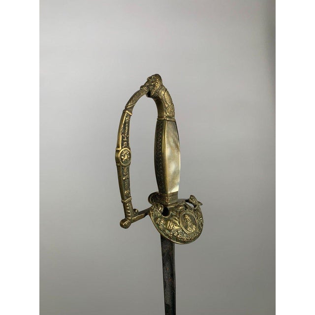Traditional Sword of a High Official or Staff Officer, Restoration period, 19th Century For Sale - Image 3 of 10