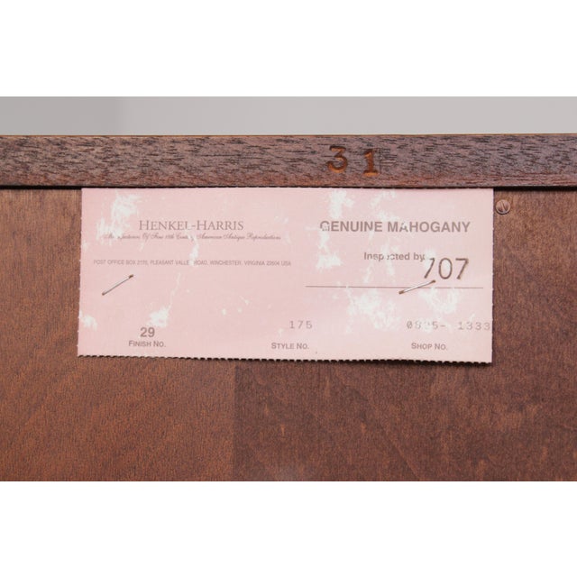 Henkel Harris Mahogany no.175 New Market Chest For Sale - Image 18 of 18