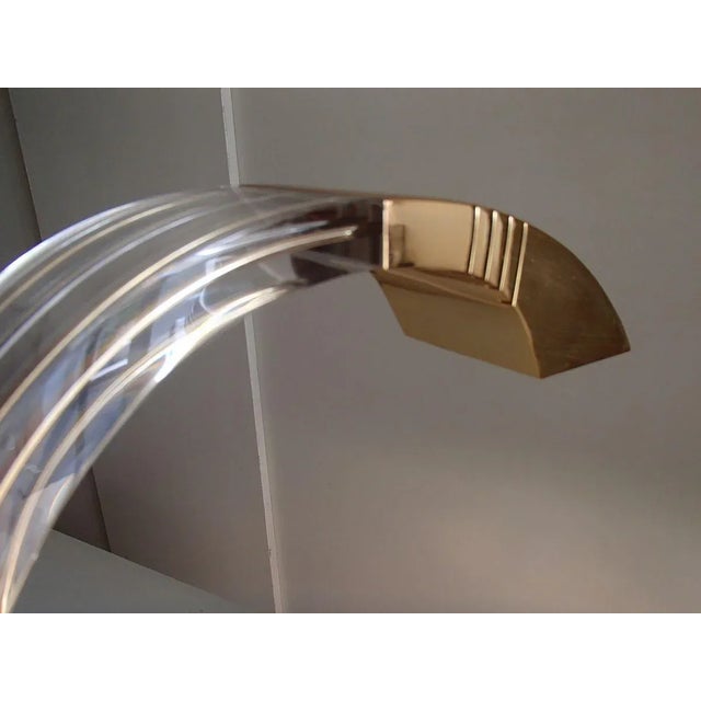 Brass & Chrome Table Lamps, 1990s, Set of 2 For Sale - Image 16 of 18