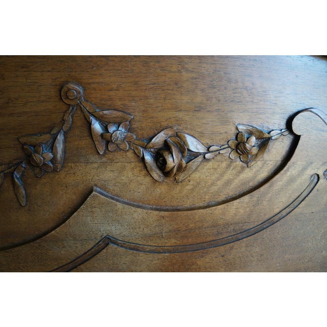 Rococo Antique French Rococo Full Bed For Sale - Image 3 of 8