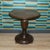 Antique Oak Round Side Table with Base and Pedestal Foot, 1920s For Sale - Image 4 of 14