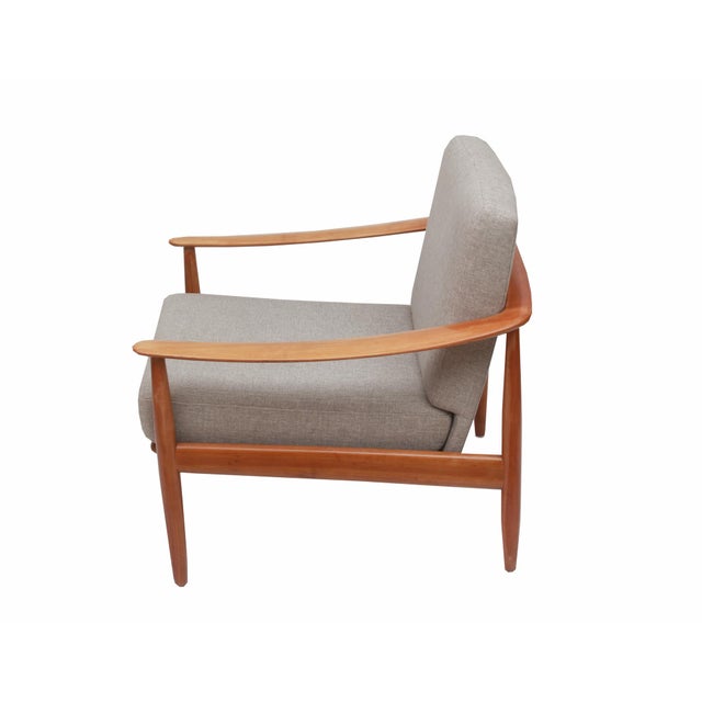 Vintage Lounge Chair in Cherry Wood by Walter Knoll, 1965 For Sale - Image 13 of 13