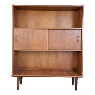 Mid-Century Teak Bookcase by Clausen & Son, Denmark, 1960 For Sale