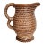 Vintage Govancroft Brown Rope Scottish Ceramic Pitcher For Sale