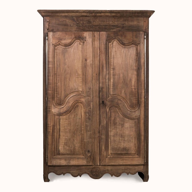 Rustic french louis xv armoire - a little bit of french country magic! dating to around 1880, this rustic louis xv-style...