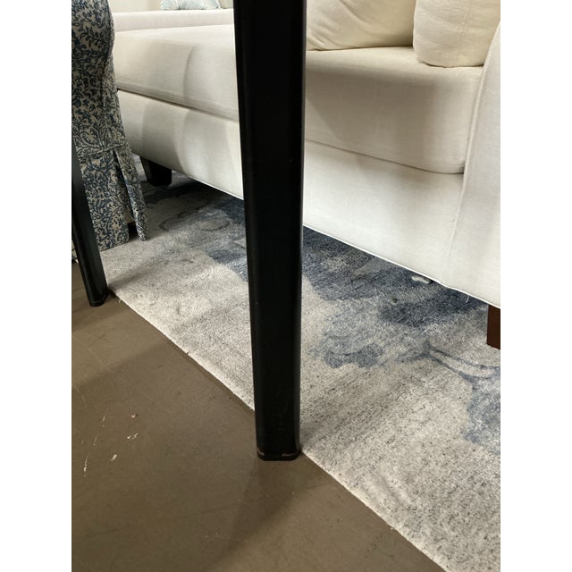 Stone Knoll Black Granite Table For Sale - Image 7 of 7