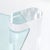 Transparent Mid-Century Lucite Bullet-Form Supports & Glass Coffee Table by Karl Springer For Sale - Image 8 of 10