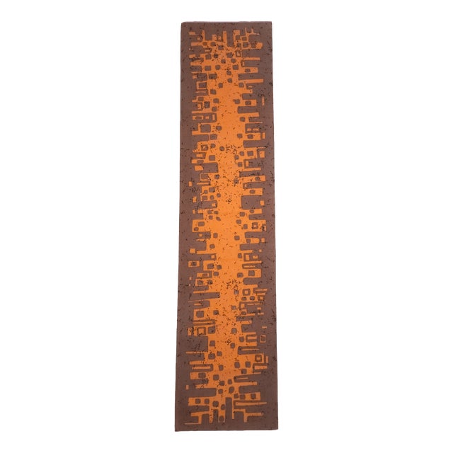 Mid-Century German Pop Art Screen-Printed Wall Hanging by Traute Sänger, 1970s For Sale