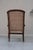 Lounge Chair with Cane Seat and Swing-Out Armrests, 1870s For Sale - Image 9 of 11