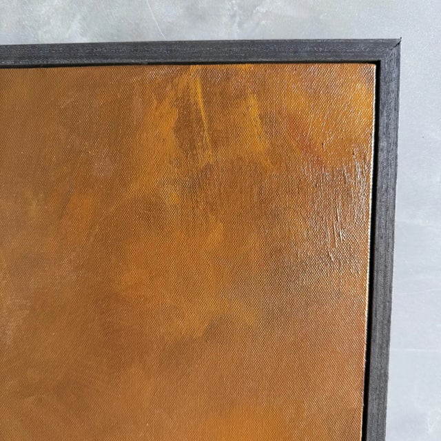 One of a Kind Hand Painted Cloud Art in Wood Frame For Sale In Los Angeles - Image 6 of 10
