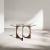 "The Fuga table is a sculptural table with timeless elegance. The base is handcrafted in Belgium from four identical solid...