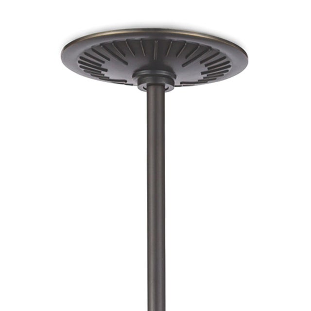 Regina Andrew Otis Pendant Medium in Blackened and Natural Brass For Sale - Image 4 of 8