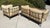 Vintage Michael Taylor Montecito Style Lounge Chair & Loveseat Set For Sale In San Diego - Image 6 of 18